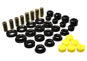 Dodge Ram 1500 Control Arm Bushings - Front - Energy Suspension - Hyper-Flex - Black - `03-`09